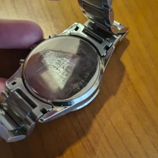 Orologio Calvin Klein Cronografo Argento Bianco