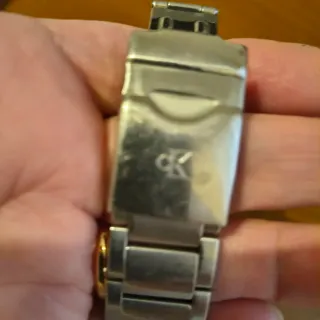 Orologio Calvin Klein Cronografo Argento Bianco