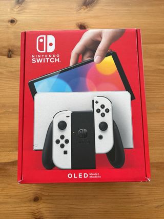Nintendo Switch OLED Blanca en muy buen estado