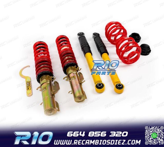 SUSPENSIÓN ROSCADA EIBACH MTS AUDI A3 8L 8L1 96-03 QUATTRO