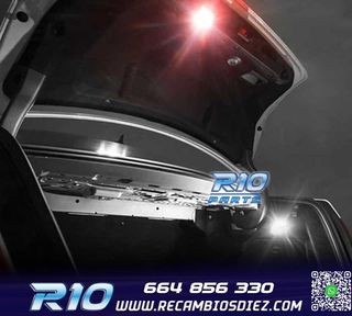 KIT 15 BOMBILLAS LED INTERIOR MERCEDES CLASE C C204 COUPE C1