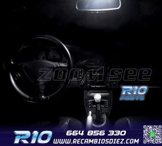 KIT 12 BOMBILLAS LED INTERIOR PARA PORSCHE 911 996 CARRERA T