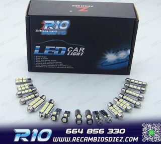 KIT 19 BOMBILLAS LED INTERIOR PARA PORSCHE CAYMAN 987 05-12