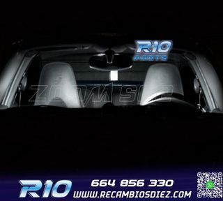 KIT 12 BOMBILLAS LED INTERIOR PARA PORSCHE 911 997 CARRERA T