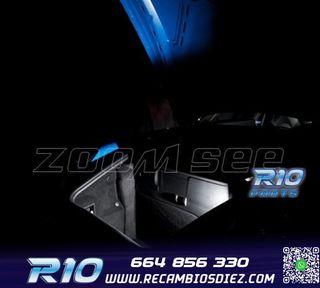 KIT 12 BOMBILLAS LED INTERIOR PARA PORSCHE 911 997 CARRERA T