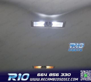 KIT 13 BOMBILLAS LED INTERIOR PARA VOLKSWAGEN VW TOURAN 1T3