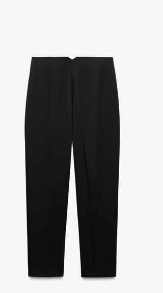 Pantalón Zara negro pinza y entallado