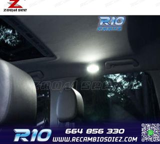 KIT 18 BOMBILLAS LED INTERIOR PARA VOLKSWAGEN VW TOUAREG I 7