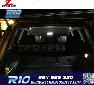 KIT 18 BOMBILLAS LED INTERIOR PARA VOLKSWAGEN VW TOUAREG I 7