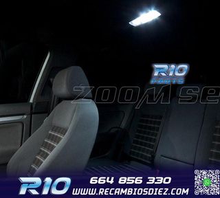 KIT 14 BOMBILLAS LED INTERIOR PARA VOLKSWAGEN VW GOLF 5 ESTA