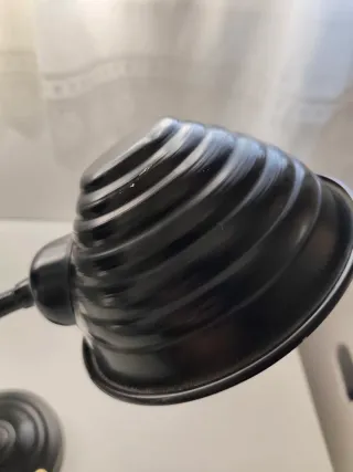 Flexo Vintage Negro Metal y Plástico