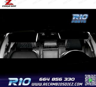 KIT 18 BOMBILLAS LED INTERIOR PASSAT B7 SEDÁN 12-15