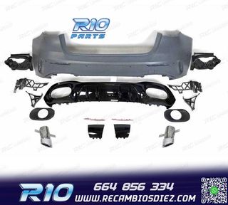 PARAGOLPES TRASERO MERCEDES CLASE A W177 LOOK A35 + COLAS E