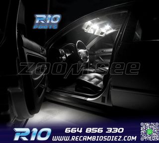 KIT 11 BOMBILLAS LED INTERIOR PARA VOLKSWAGEN VW VOLKSWAGEN