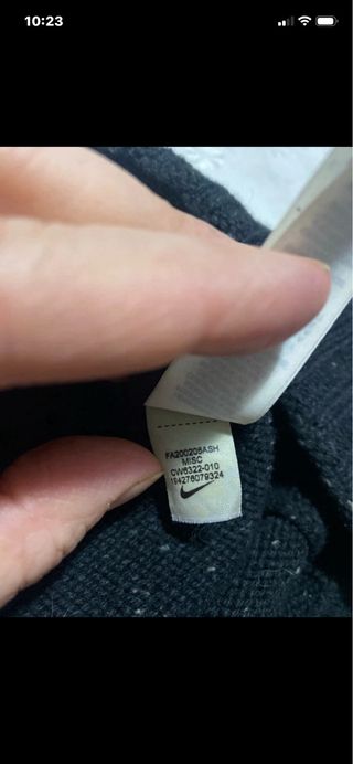 Cappello Nike lana nero