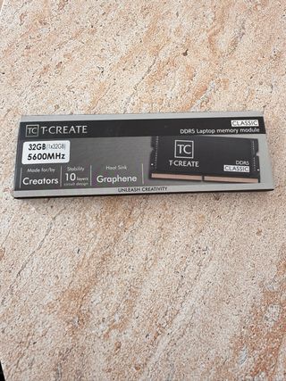 T-CREATE DDR5 32GB 5600MHz RAM Portátil