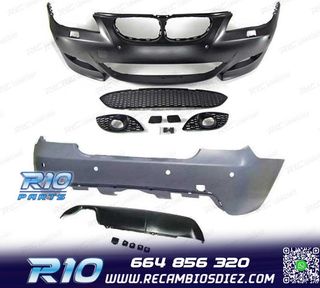 KIT PARAGOLPES BMW E60 03-07 LOOK M5 PDC SRA