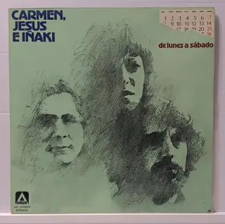 CARMEN, JESÚS E IÑAKI DISCO VINILO