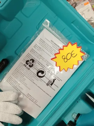 Mini motosierra eléctrica con maletín