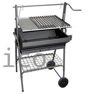 Barbacoa Brava Con Ruedas 80x50x115 cm - Orework