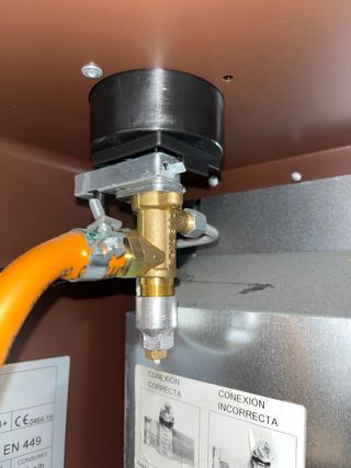 Calentador Hiems Catalítica Llama Azul