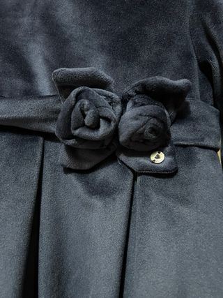 Abito elegante bambina blu