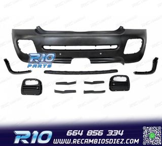 PARAGOLPES TRASERO MINI R56 R57 R58 07-13 LOOK JCW