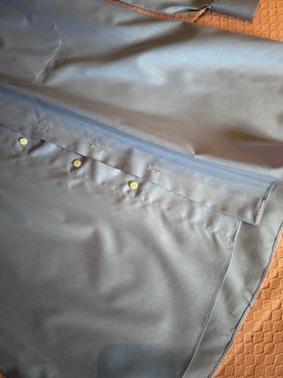 Camisa de vestir azul para caballero