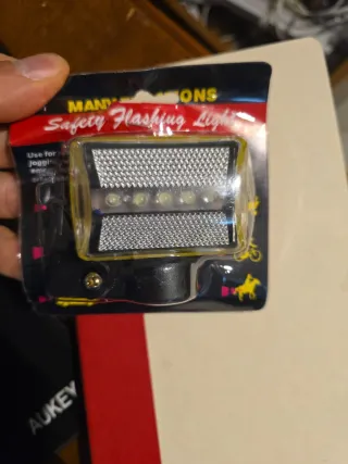 Luce LED Sicurezza Lampeggiante Bici/Jogging