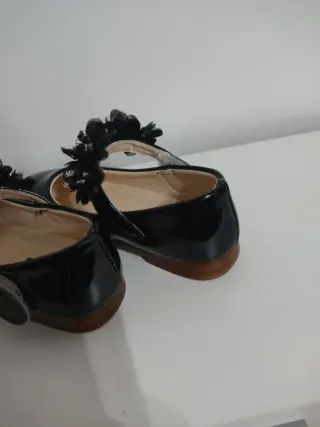 Zapatos niña charol negros