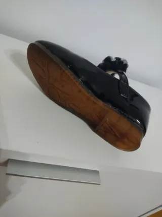 Zapatos niña charol negros