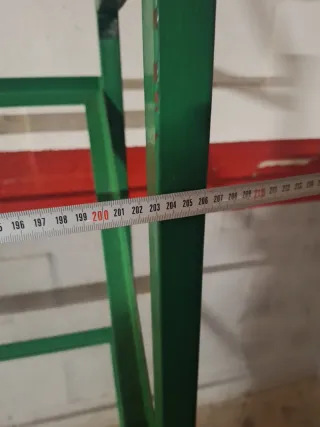 Mobiliario Frutería Metálico Verde