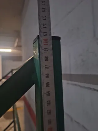 Mobiliario Frutería Metálico Verde