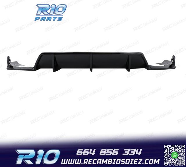 KIT CARROCERIA BMW X6 G06 19- LOOK BLACK KNIGHT NEGRO BRILL