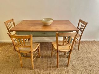 Mesa comedor francesa principio siglo XX