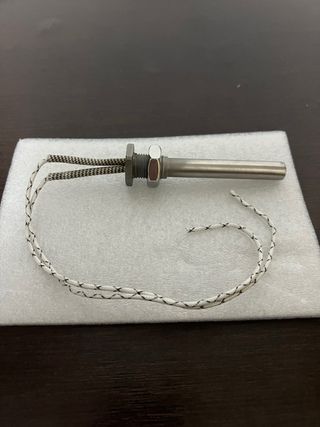 Calentador de cartucho con cable