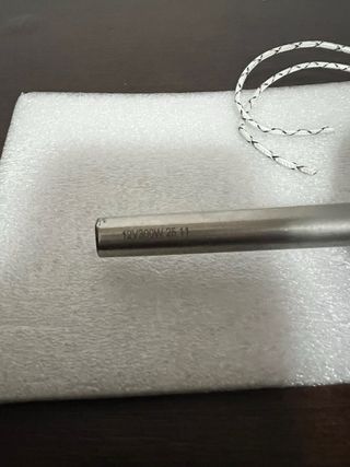 Calentador de cartucho con cable