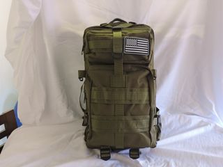 Mochila Táctica Militar MOLLE Verde 45L