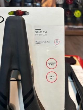 Selle Italia SP-01 TM Superflow Sillín Negro