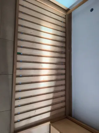 Cama Montessori Madera casita