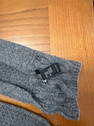 Conjunto Gorro y Bufanda Guess Gris