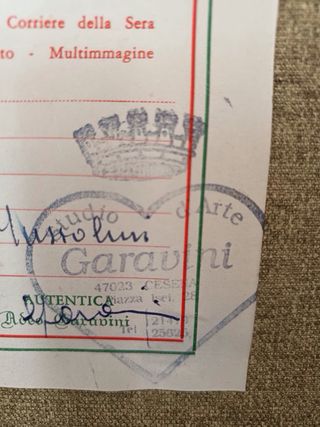 Opera Romano Mussolini - Quadro