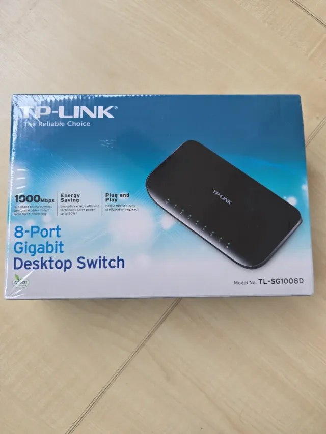 Switch TP-Link TL-SG1008D 8 Puertos Gigabit