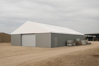 Carpas y naves para minería en Canarias