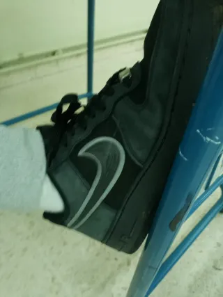 Zapatillas Nike Air Force 1 Negras/Grises