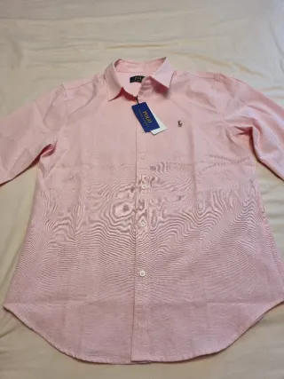 Camisa Polo Ralph Lauren Rosa Mujer