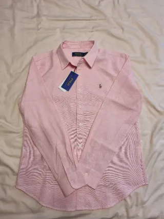 Camisa Polo Ralph Lauren Rosa Mujer
