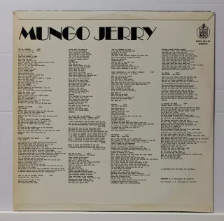 MUNGO JERRY DISCO VINILO
