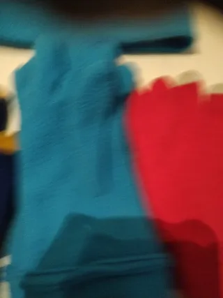 Lote 3 pares guantes y gorro