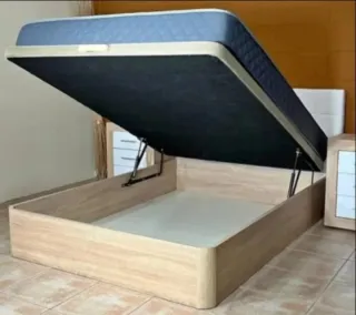 Canapé abatible con colchón